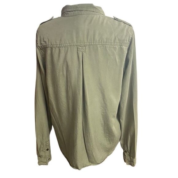 UNIVERSAL THREAD Women’s Military Theme Style Button Shirt Size XL Green SEE DES - Picture 3 of 10